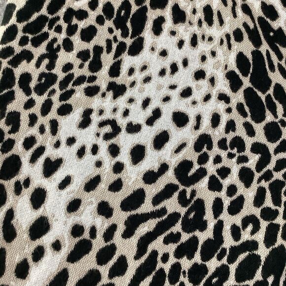 Chicos Sable Chianti Turtleneck Cape Poncho Sweater Womens L/XL Brown Cheetah - Picture 8 of 11